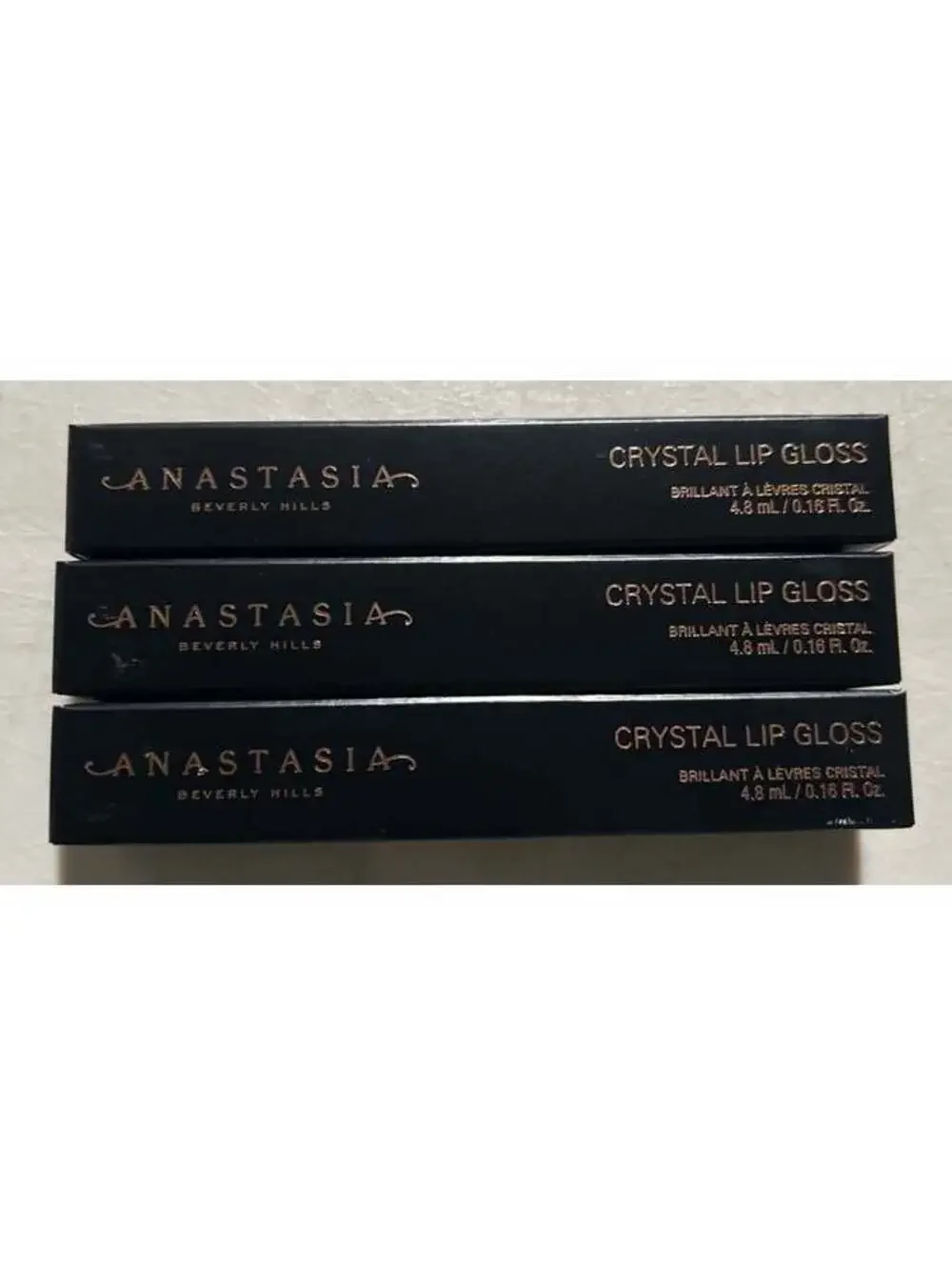 Anastasia Beverly Hills Crystal in Shade Glass Clear 3 packs